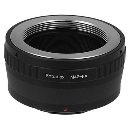 Fotodiox Lens Mount Adapter - M42 Screw Mount SLR Lens To Fujifilm X-Series Mirrorless Camera Body M42-FXRF-v2